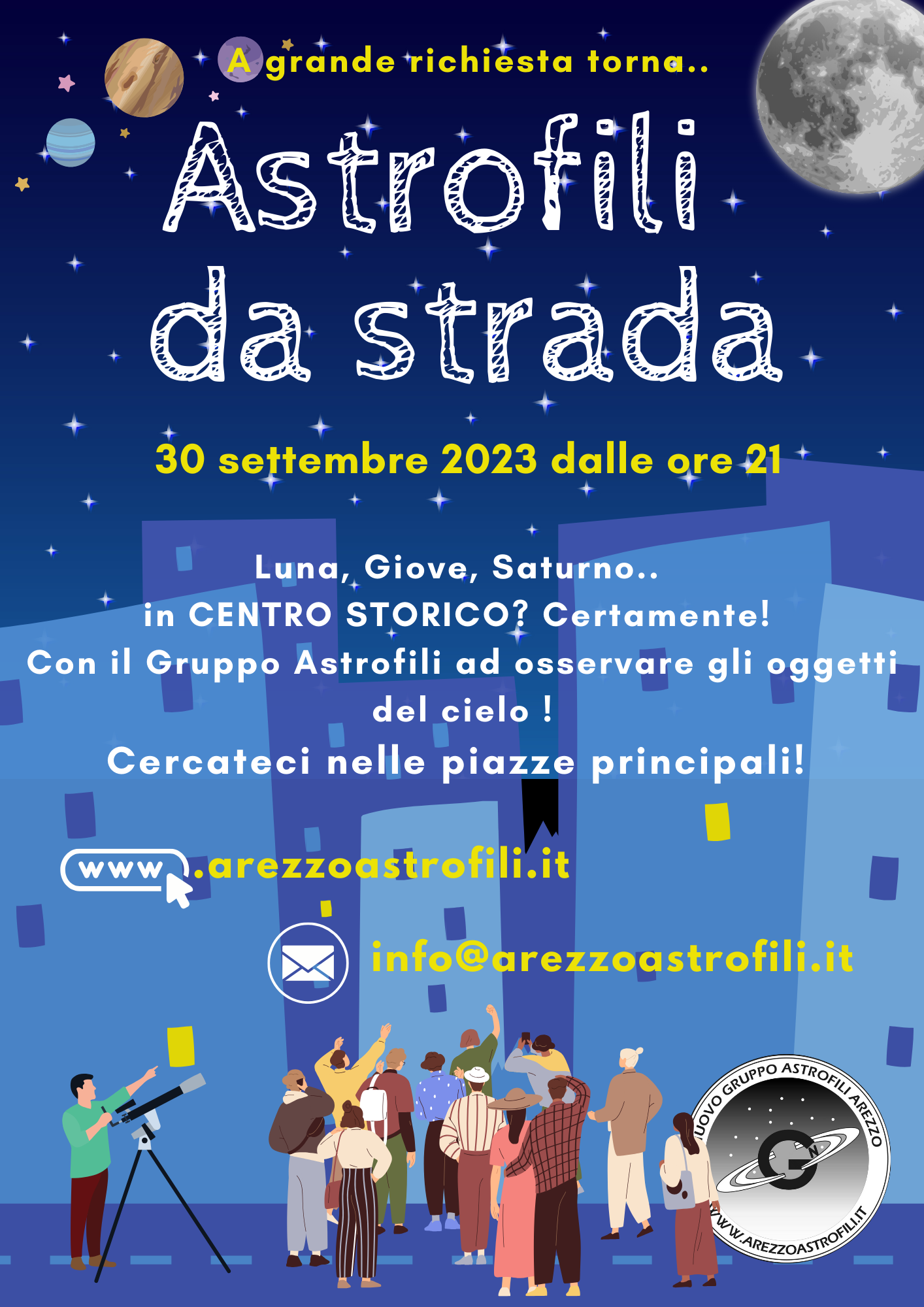 Gruppo Astrofili Arezzo ASTROFILI DA STRADA 30 settembre 2023